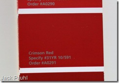 ICI Crimson Red